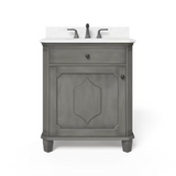 Whitney 30″ Vanity in Antique Grey