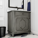 Whitney 30″ Vanity in Antique Grey