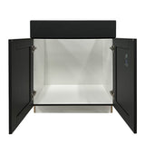 Prior Creek 30" Shaker Vanity in Slate Grey