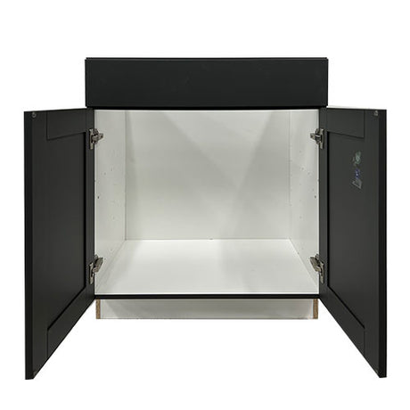 Prior Creek 30" Shaker Vanity in Slate Grey 30" Vanity Sauder Woodworking CO.