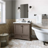 Amherst 36" Vanity in Dark Oak