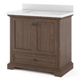 Amherst 36" Vanity Dark Oak 36" Vanity Seaboard International Forest Products, LLC