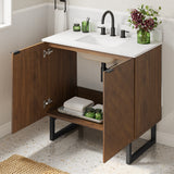 Destin 36″ Vanity in Cherry Finish