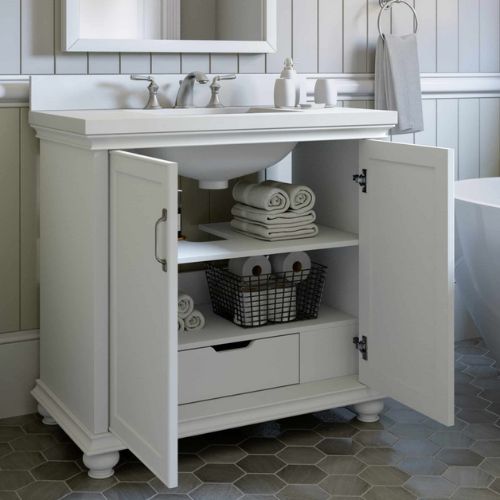 Ellamar 36" Vanity White