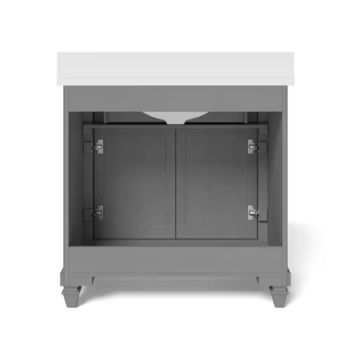 Grovehurst 36" Vanity in Antique Grey