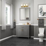 Grovehurst 36" Vanity in Antique Grey