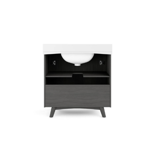 Preston 36″ Vanity in Antique Grey Thomasville
