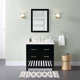 Prior Creek Alinea 36" Vanity 36" Vanity JP Mathis LLC Black