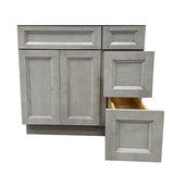 Prior Creek 36" Shaker Left Drawer Vanity in Mist