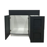 Prior Creek 36" Shaker Vanity in Slate Grey