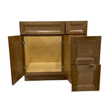 Prior Creek 36" Shaker Right Drawer Vanity in Toffee Prior Creek
