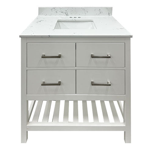 Prior Creek Alinea 36" Vanity in White Prior Creek