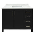 Prior Creek Astoria 42" Vanity 42" Vanity JP Mathis LLC Black