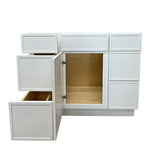 Prior Creek 42" Edgeline Shaker Vanity in White