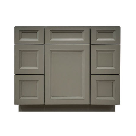 Prior Creek 42" Oxford Shaker Vanity in Sage Prior Creek
