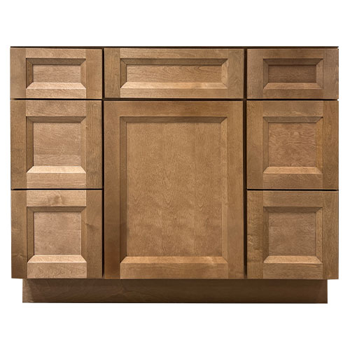 Prior Creek 42" Shaker Vanity in Toffee