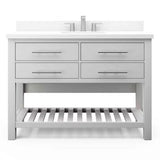 Merle 48" Vanity in Light Grey