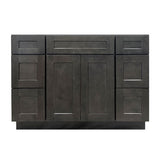 Prior Creek 48" Shaker Vanity in Cinder