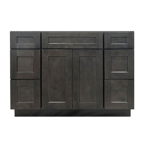 Prior Creek 48" Shaker Vanity in Cinder Prior Creek