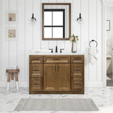 Prior Creek 48" Shaker Vanity in Toffee