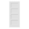 4 Panel Shaker Single Pre-Hung Door Interior Doors PT Timber Ltd