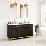 Fletcher 60" Vanity in Charcoal