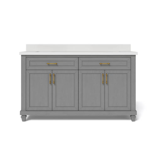 Grovehurst 60″ Vanity in Antique Grey