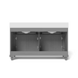 Grovehurst 60″ Vanity in Antique Grey