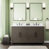 Leary 60″ Vanity in Espresso
