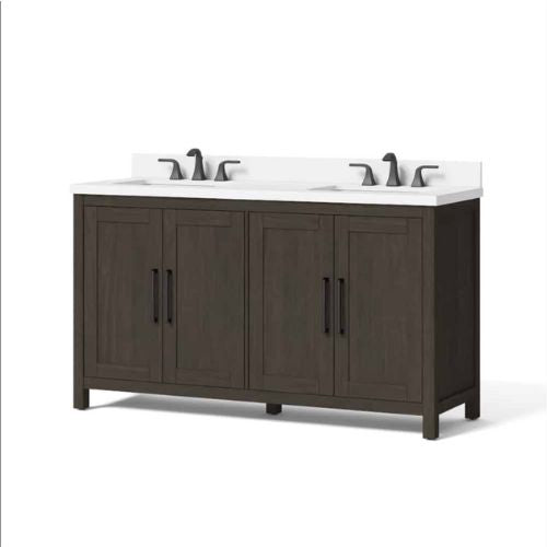 Leary 60″ Vanity in Espresso