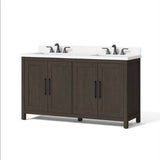 Leary 60″ Vanity in Espresso