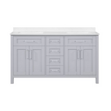 Tahoe 60" Vanity in Dove Grey