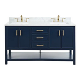 Bestview Manhattan 61″ Vanity in Navy Blue