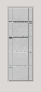 Crosswalk Full Lite Fiberglass Pre-Hung Door Exterior Pre-Hung Builder Supply Outlet