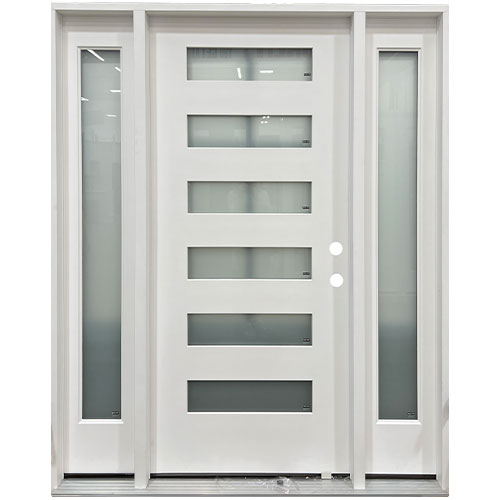 6 Lite Horizontal Fiberglass Door Collection