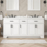 Emery 72" Vanity in White