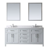Tahoe 72″ Vanity in Dove Grey