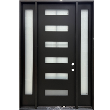 8' - 6 Lite Horizontal Fiberglass Door Collection