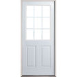Geneva 9 Lite Fiberglass Pre-Hung Door Builder Supply Outlet