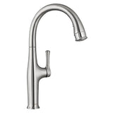 American Standard Estate Pull Down Kitchen Faucet in Stainless Steel