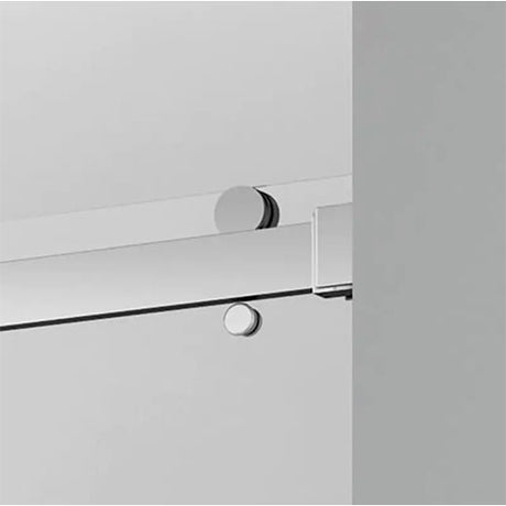 Prior Creek 60" x 58" Brushed Nickel Clear Glass Tub Shower Door Tub and Shower Door Ningbo Waltmal Sanitary Wares Co., LTD