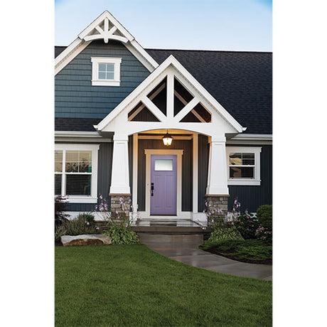 Blanca Craftsman Fiberglass Pre-Hung Door Exterior Pre-Hung Builder Supply Outlet