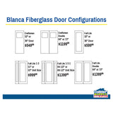 Blanca Fiberglass Door Collection