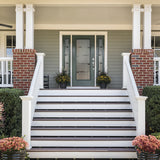 Crosswalk Full Lite Fiberglass Pre-Hung Door Exterior Pre-Hung Builder Supply Outlet