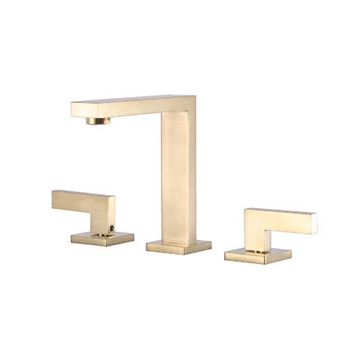 Prior Creek Chatham 8″ Spread Faucet in Brushed Brass
