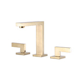 Prior Creek Chatham 8″ Spread Faucet in Brushed Brass