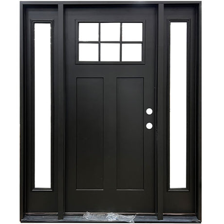 Craftsman 6 Lite Fiberglass Door Collection