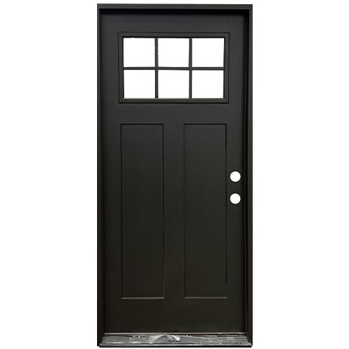 Craftsman 6 Lite Fiberglass Door Collection