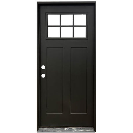 Craftsman 6 Lite Fiberglass Door Collection
