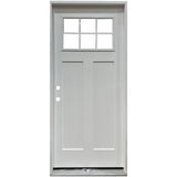 Craftsman 6 Lite Fiberglass Door Collection